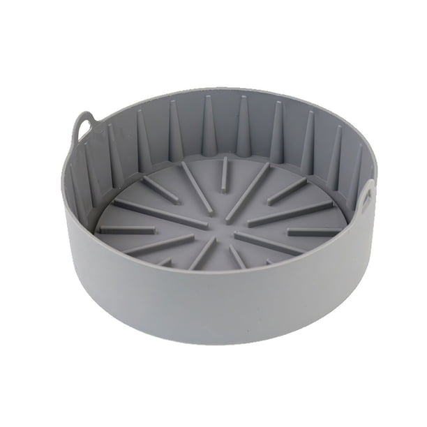 Bandeja De Silicona Para Barbacoa, Bandeja Redonda Reutilizable Para Parrilla De Barbacoa, Cesta Para Parrilla Fácil De Limpiar Para Cocina, Panadería, Restaurante, Camping Al Aire Libre Monstrate HA027976-02