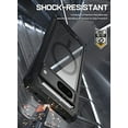 thumbnail image 2 of Poetic Guardian MagPro Case for Google Pixel 7, [Compatible with MagSafe] [20FT Mil-Grade Drop Tested], Built-in Screen Protector Work with Fingerprint ID, Full Body Hybrid Rugged Case, Black/Clear, 2 of 6