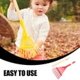 thumbnail image 4 of Handheld Gardening Rake Leaf Cleaning Rake Garden Rake Detachable Small Rake Kids Rake, 4 of 9