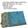 thumbnail image 6 of Women's Paisley Pashmina Double Sided Wrap Scarf Stole, 6 of 9