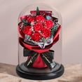 thumbnail image 4 of Regalos para mujeres, regalos para el día de San Valentín para novias: rosas almacenadas permanentemente en la cúpula de cristal, 4 of 5