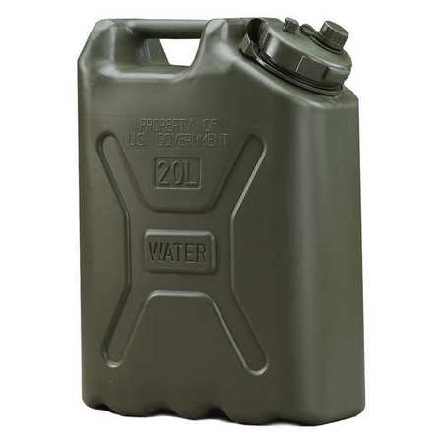 SCEPTER 06664 Military Water Canister, 5gal, Green