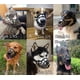 thumbnail image 4 of Bozal transpirable con cesta para perros grandes de goma para mordeduras de perros grandes y la mayoría de los perros una sensación de seguridad, tamaño: L JM, 4 of 5