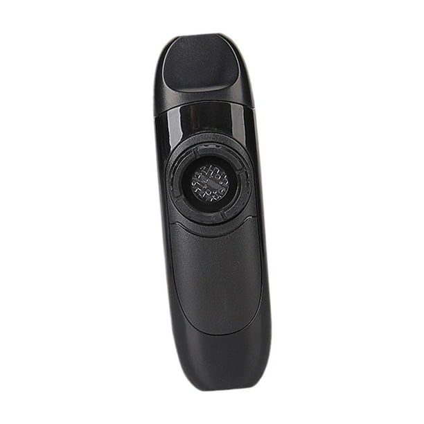 Flauta Kazoo, instrumento musical para fiestas, con cuerda para el cuello, buen compañero para la boca negro