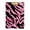 Gold, variant on Pink Black Animal Skin Print Acrylic Clipboard Drawing Board with Hook Writing Pad File Storage A4 Size Gold 12.5" x 9"