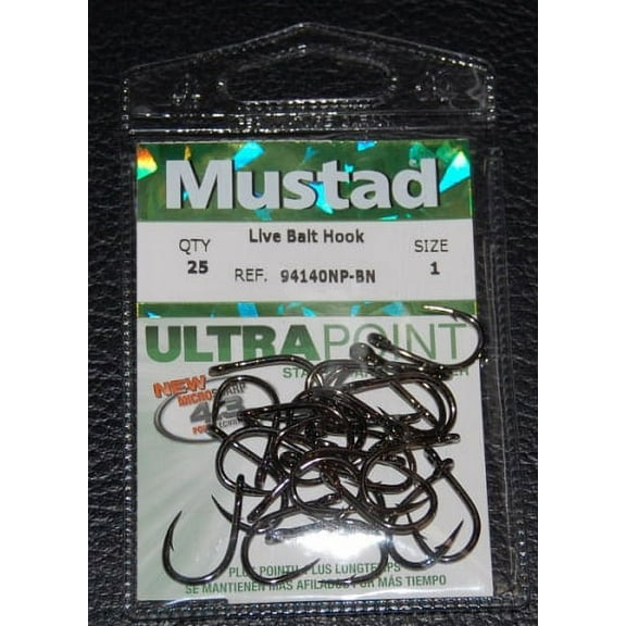 Mustad Live Bait Hook With Action Ring