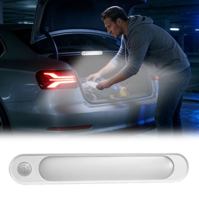 BotaniNest Boot Light Motion Sensor Light Led Interior Lights USB Rechargeable Motion Sensor LED Lamp For Trucks Roof Tent Luggage