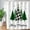 Green Wooden, variant on Christmas Shower Curtain, Xmas Shower Curtains, Waterproof Christmas Night Shower Curtain Set Bathroom Decor, Merry Shower Curtain, Gray White Christmas, 72''''W X 72''''H