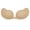Beige, variant on ALigoa Front Closure Sticky Backless Bra Strapless Adhesive Lift Push Up Invisible Bra, Black, Cup A