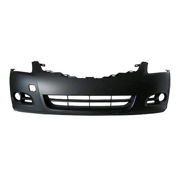 New  Nissan OE Unpainted Front Bumper Cover Replaces 62022ZX00H For Sedan / fits 2010-2012 Nissan Altima Base Sedan 4-Door