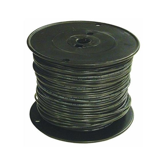 Southwire 22973257 10 Awg Thhn Strand Wire, Black - 500 ft.