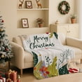 thumbnail image 2 of WEGFTDUOP Christmas Print Blanket Comfortable And Soft Flannel Blanket Merry Christmas Blanket Suitable For Bedroom Sofa Christmas Decoration 130X100cm Blankets And Throws, Bed Blankets, 2 of 7