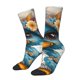 thumbnail image 1 of Fotbe Cute Sunflower Blue Duck Calcetas Largas con Estampado para Hombre y Mujer – Calcetas de Compresión Transpirables y Elásticas, Viajar y Uso Diario Talla 5-11, 1 of 6