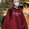 thumbnail image 4 of Sudadera con capucha con estampado gráfico de rosas vintage Y2K para hombre, ropa de calle gótica de moda, sudaderas casuales holgadas de estilo hip hop con forro polar, 4 of 5
