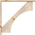 thumbnail image 3 of Ekena Millwork 3 1/2"W x 40"D x 40"H Westlake Block Smooth Bracket w/ Offset Brace, Douglas Fir, 3 of 25