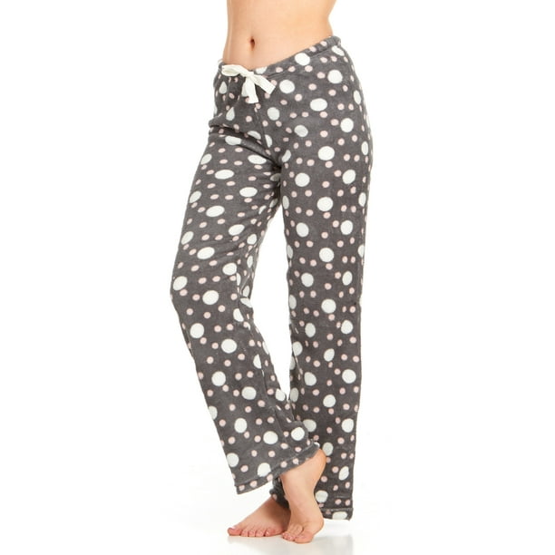 Daresay - DARESAY Women's Super-Soft Plush Fleece Pajama Bottoms ...