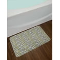 thumbnail image 2 of Acorn Bath Mat, Simplistic Flat Art Autumn Flora Pattern with Oak Leaf and Acorn on Grungy Background, Plush Bathroom Decor Mat with Non Slip Backing, 29.5" X 17.5", Multicolor, by Ambesonne, 2 of 2