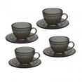 thumbnail image 3 of 4x Dollhouse Tea Cup Set, Pretend Play Realistic 1:6 Scale, Dollhouse Furniture Mini Tableware Doll House Decoration for Micro, Landscape Decor Gray, 3 of 8