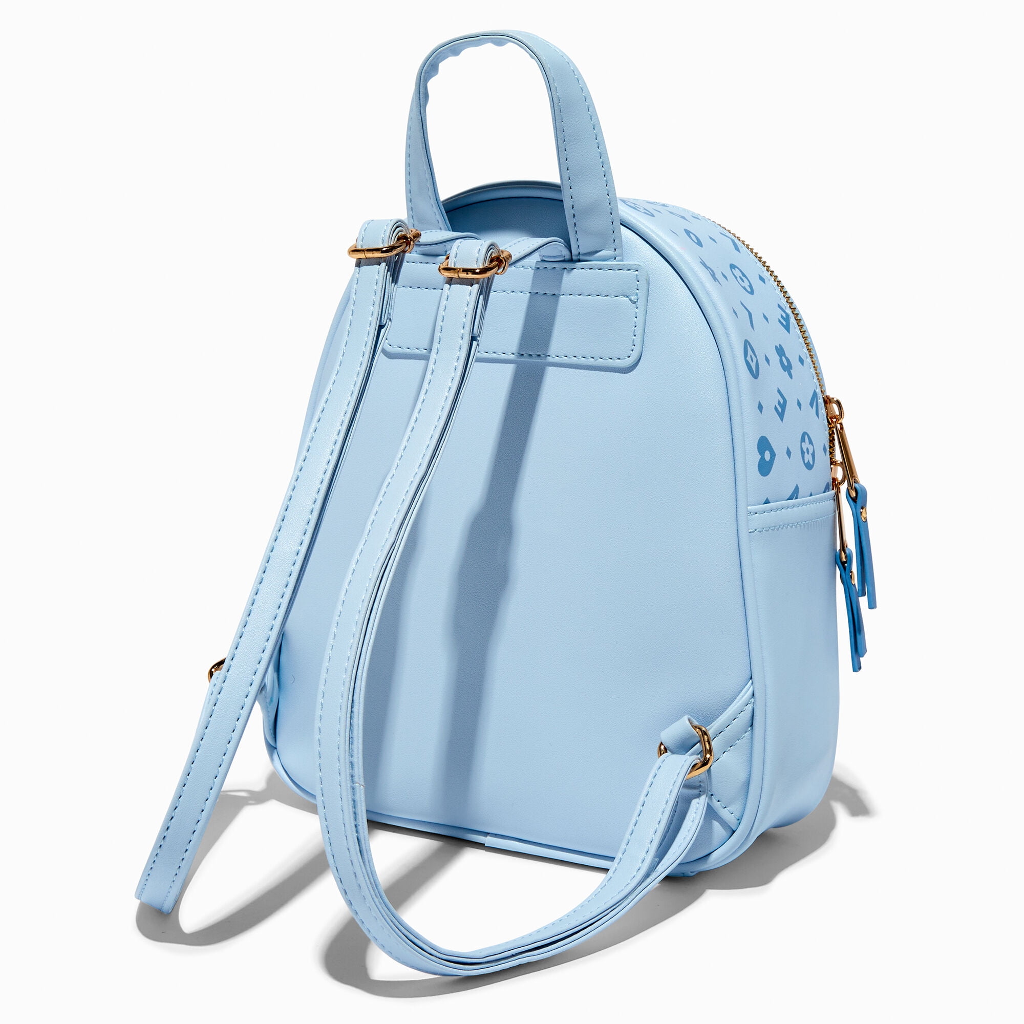 【LYN】Calina Mini Backpack ブルー ミニリュック Claire's - Brandclub - Claire's Baby Blue Love Status Mini