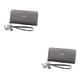 thumbnail image 2 of Qarigey Cartera de moda para mujer de PU disponible en muchos colores para cada estilo Cartera con tarjetero Carteras gris gris 2Conjunto, 2 of 6