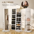 thumbnail image 7 of Floor standing jewelry cabinet with LED lights, 7 of 7