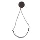 thumbnail image 1 of Collar de piedra de lava, fácil de combinar Collar de piedra de moda Mejora la microcirculación para la familia de LHCER Collar con colgante de piedra de roca, 1 of 1