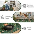 thumbnail image 5 of Lahome Decor 6'x9' Boho Bird Area Rugs,Floral Rug for Living Room Machine Washable,Soft Indoor Carpet,Non-Slip Low Pile for Bedroom Dining Room Playroom Office,Green, 5 of 9