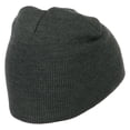 thumbnail image 4 of Sheriff Military Embroidered Beanie - Grey OSFM, 4 of 5