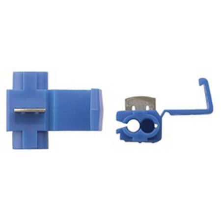 - Lot of 100 Scotch Lock Quick Splice Connectors Blue