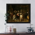 thumbnail image 6 of The Night's Watch by Rembrandt, World Famous Wall Art Collection, Famous Wall Prints for you Living Room or Entryway, 11x14, 2466B, 6 of 7
