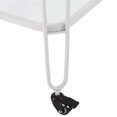 thumbnail image 3 of Manor Park Square Metal Bar Cart and Storage Cart with Wheels - Multiple Finishes, 3 of 5