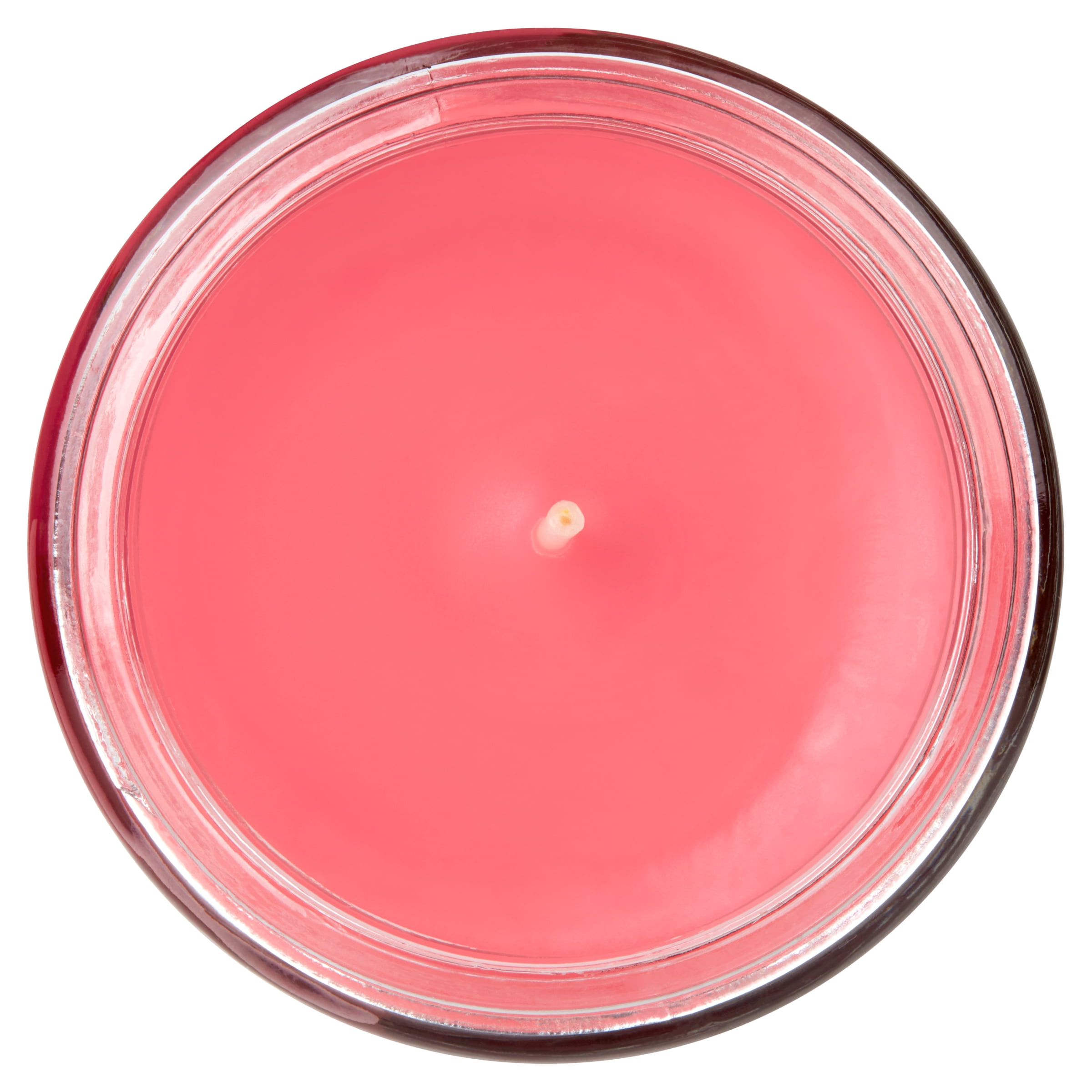 (2 pack) Mainstays Single-Wick Twist Glass Jar Scented Candle, Juicy Watermelon, 7oz.