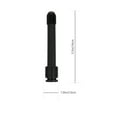 thumbnail image 2 of IFANLANDOR 1Pcs Scratch Resistant Flute Stand Portable Four Legged For Musical Instruments Black, 2 of 8