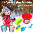 thumbnail image 2 of Winter Snow Shoveling Snowman Toy Set Summer Playing In Sand And Water Set, 2 of 3