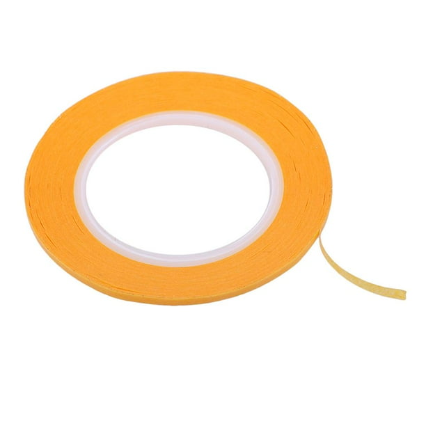 Cinta adhesiva de enmascarar para maquetas de pintura, pasta rápida, rollo de cintas curvas para manualidades 3mm