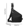 thumbnail image 4 of Anti Theft Travel Bag Wander Plus Bag Slim Sling Bag Cross Body Bag UK, 4 of 9