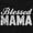 Black, variant on Blessed Mama Grateful Thankful Mother Hoodie Sweatshirt Women Brisco Brands S