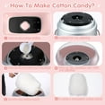 thumbnail image 6 of Cotton Candy Machines, Gidhire 500W Candy Floss Maker for Kids Gift,Family Party,Pink, 6 of 9