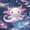 Lavender, variant on Manfei Colorful Axolotl 7-Piece Twin Bedding,Aquatic Amphibian Bedding Comforter Set,Polkadot Reversible