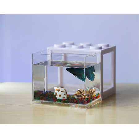 Small Aquarium Golden Aquarium Aquarium Betta Ornamental Plastic Office Aquarium Transparent Acrylic Small Ecological Office White Product Color Walmart Canada