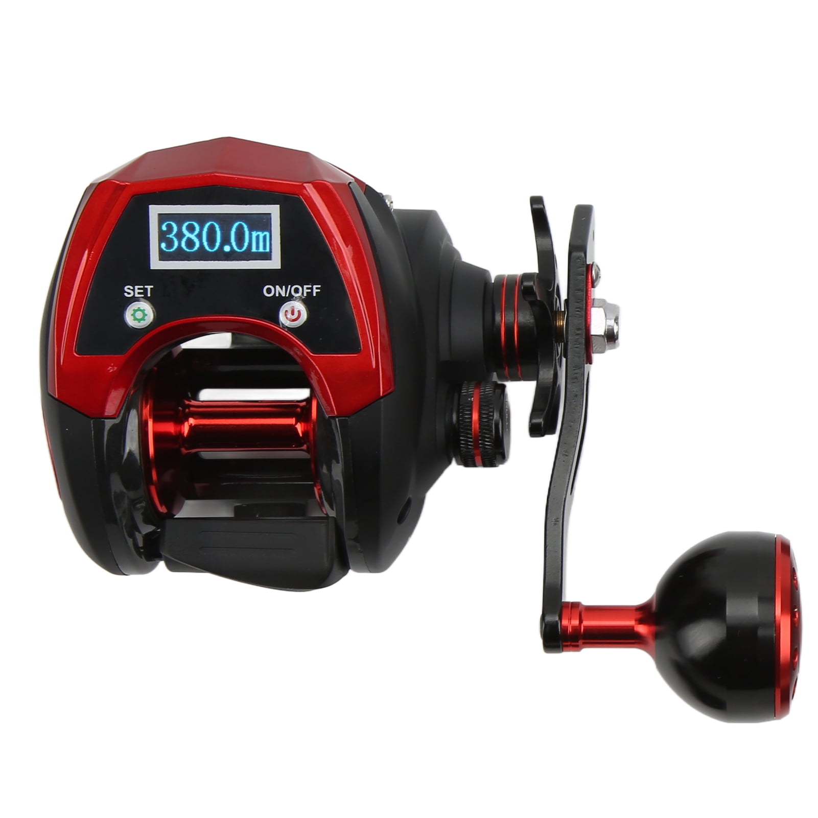 Electric Counting Fishing Reel, 6.4:1 Baitcasting Norway