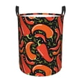 thumbnail image 2 of Cauagu Red Hot Chili for Laundry Basket,Collapsible Organizer Basket for Storage Bin Toy Bins Gift Baskets Bedroom Clothes Children Nursery Hamper -Small, 2 of 7