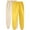 Yellow2, variant on Diufon 2pc Plus Size Sweatpants for Women Solid Color Lounge Pants Elastic Waist Drawstring Pants
