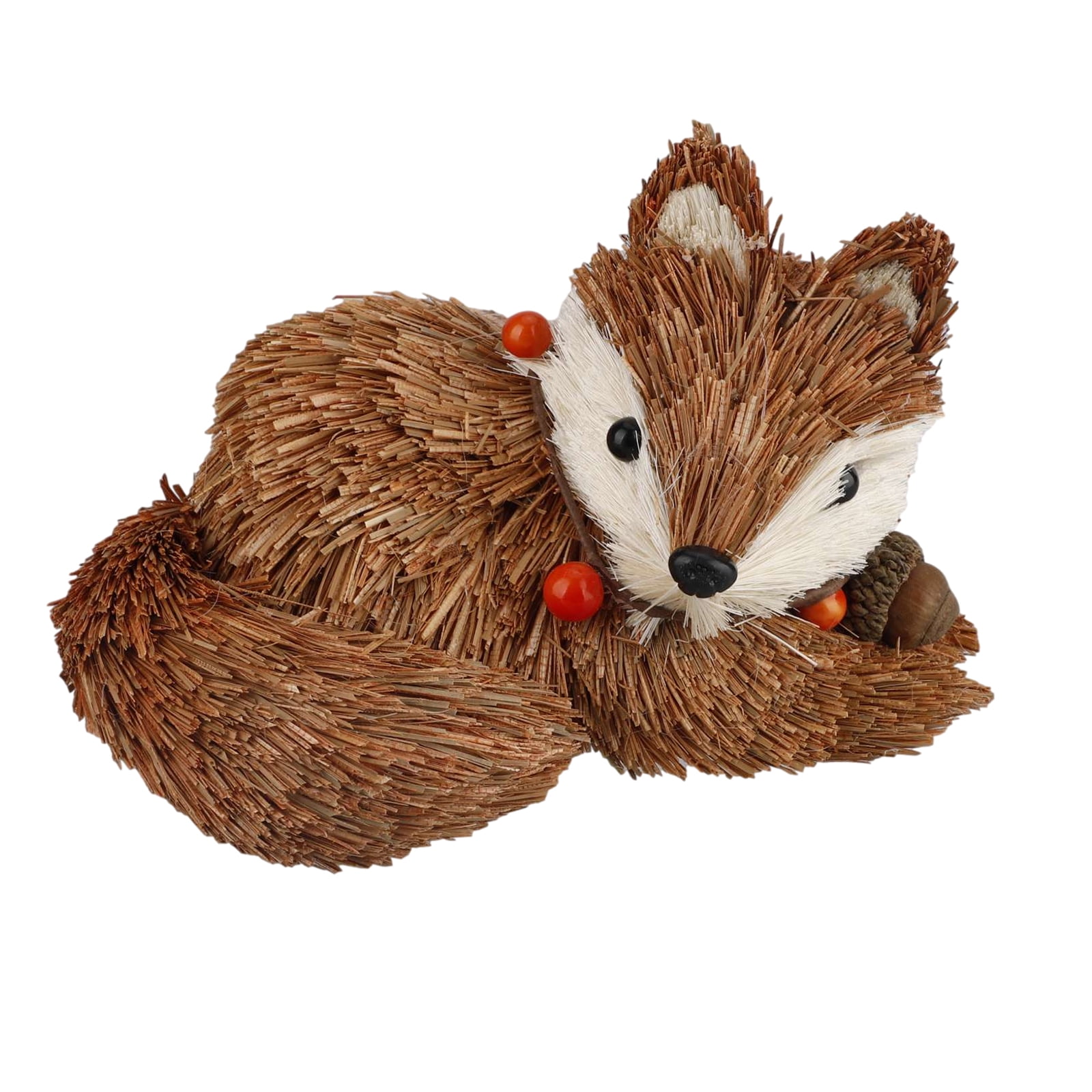 Straw Rabbits Cute Easter Bunny Decorations Artificial Home Garden