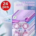 thumbnail image 2 of Pastillas limpiadoras automáticas para inodoros, 24 unidades, 6 unidades, con aroma a lavanda, limpiadores de tanques de inodoros de liberación lenta para desodorizar, 2 of 5