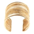 thumbnail image 2 of Milaget 3-6pack Rigid Memory Wire Metal Circle Split Coil Wire Cuff Bracelet Bangle Gold 3 Pcs, 2 of 8