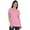 Rose Pink, variant on Inkmeso Inkmeso Womens Scoop-Neck T-shirt Short Sleeve Summer Basic Tee