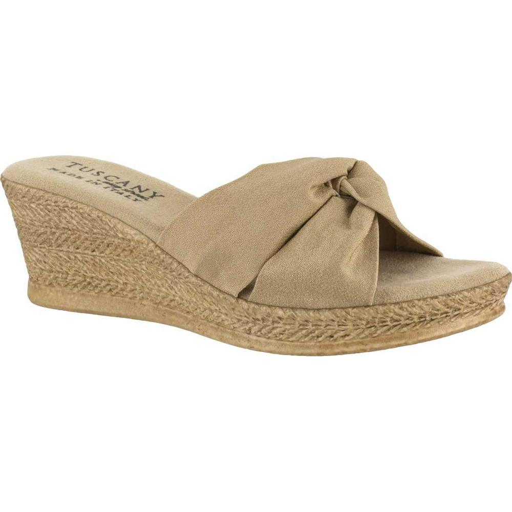 Easy Street - Tuscany by Easy Street Dinah Wedge Sandals (Women ...