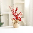 thumbnail image 4 of Ganfancp Adornos para El Árbol de Navidad Decoración Escena de Navidad Bayas Rojas Mini Decoraciones Del Árbol de Navidad Ofertas Del Día Sólo En Línea 1 Adorno, 4 of 6