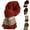 Black, variant on Women's Isle Wool Knitted Scarf Artistic High End Warm Cold Weather Neck Wrap